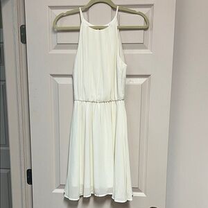 Lush Cream Midi Dress